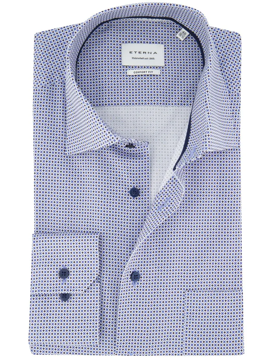 Overhemd Eterna Comfort Fit katoen