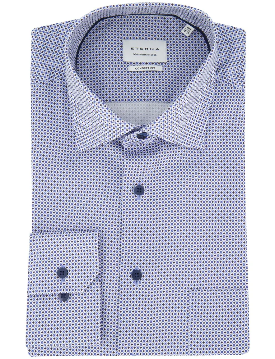 Overhemd Eterna Comfort Fit katoen