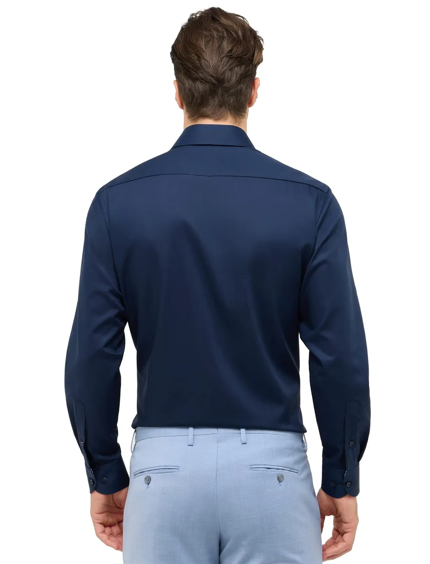 Eterna overhemd Modern fit donkerblauw