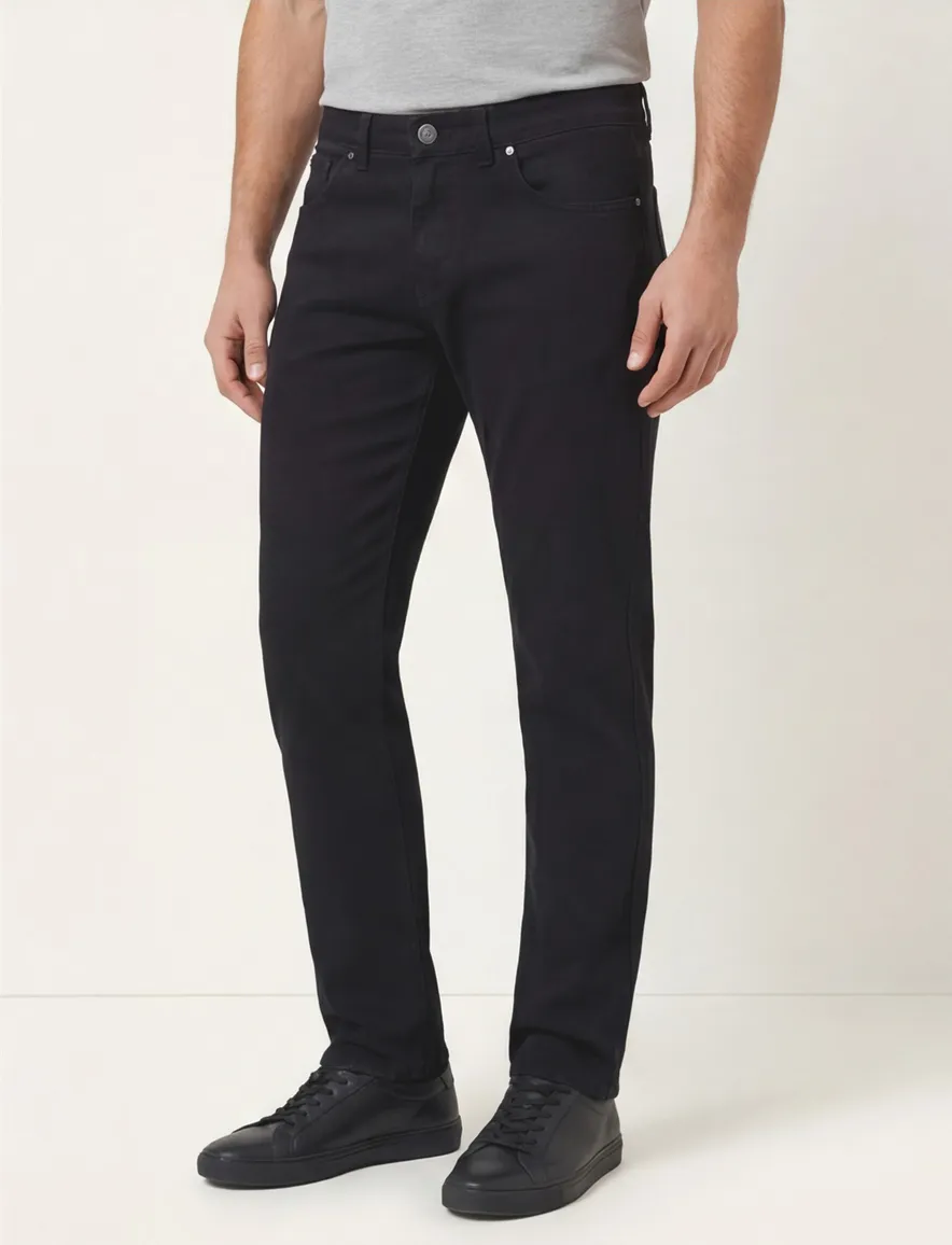 Gardeur modern fit broek mid rise navy