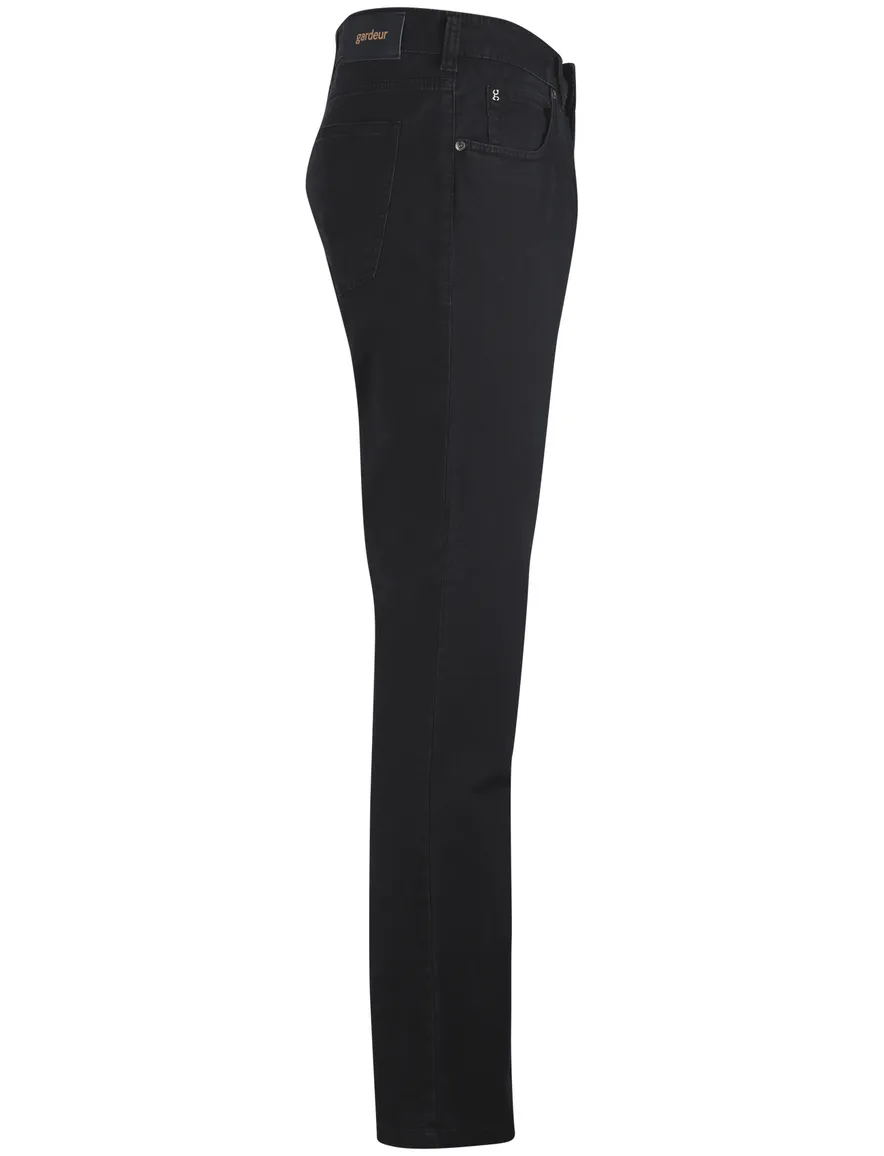 Gardeur modern fit broek mid rise navy