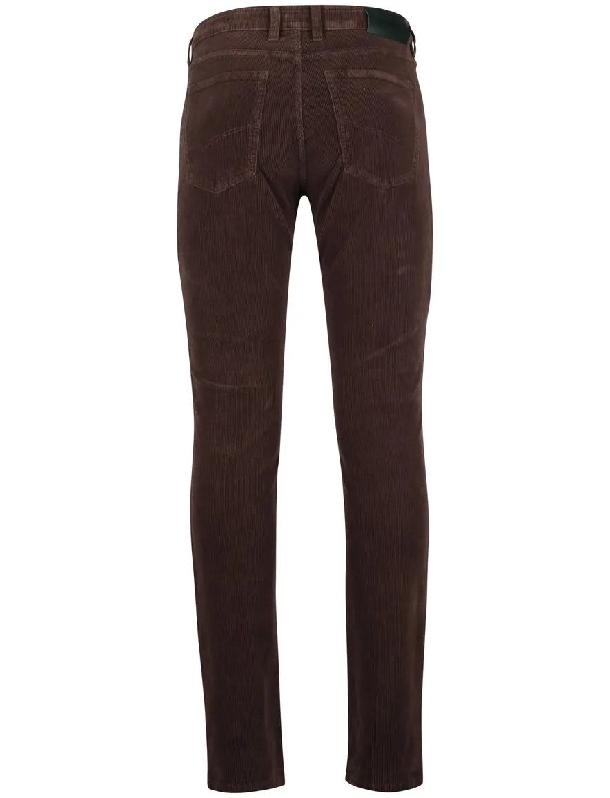 Gardeur cordurory broek bruin modern fit