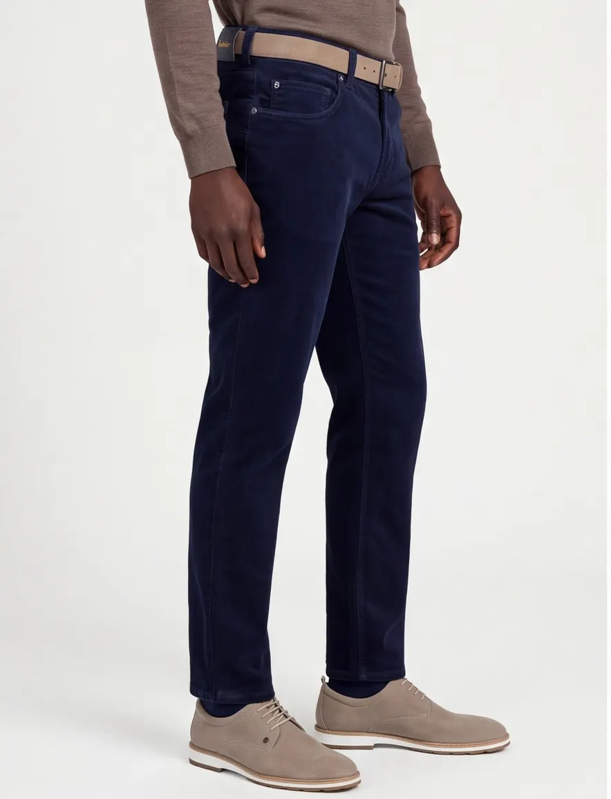 Broek Gardeur donkerblauw donkerblauw