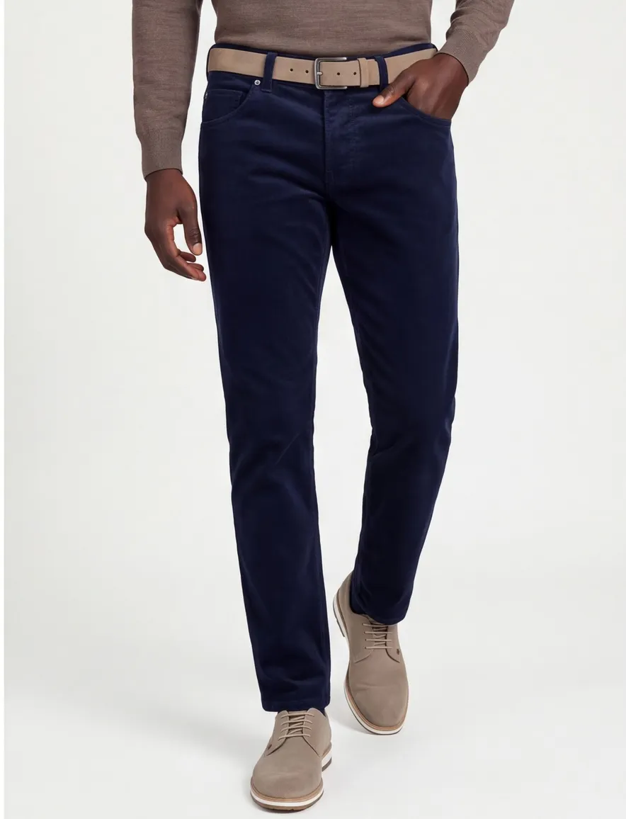 Broek Gardeur donkerblauw donkerblauw