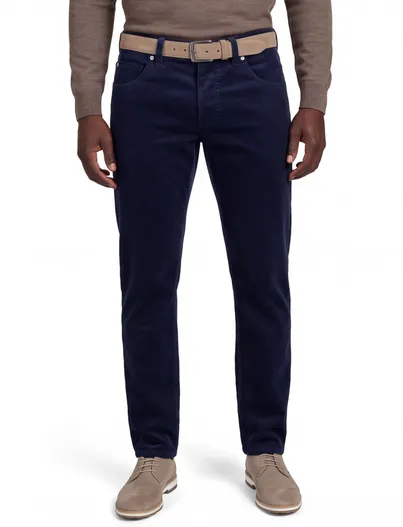 Gardeur Broek Gardeur Bill donkerblauw normale fit