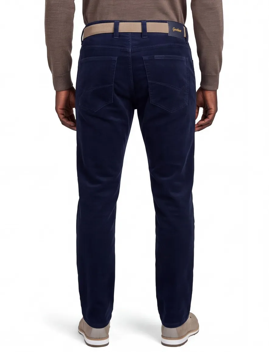 Broek Gardeur donkerblauw donkerblauw