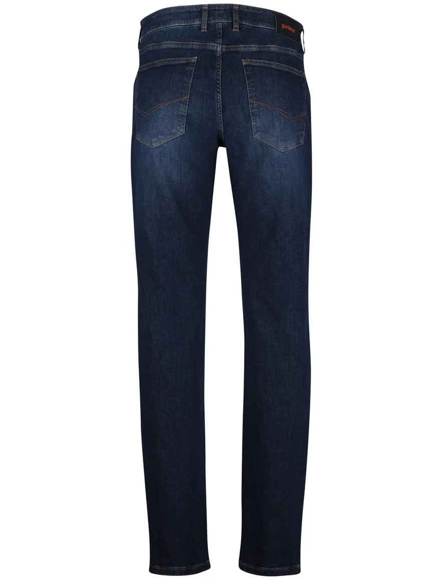 Gardeur modern fit jeans mid rise blauw