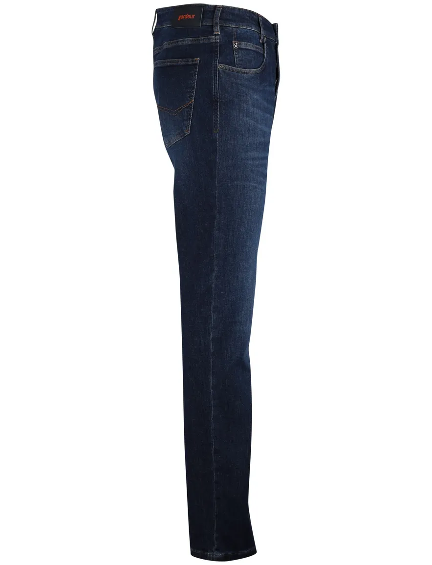 Gardeur modern fit jeans mid rise blauw