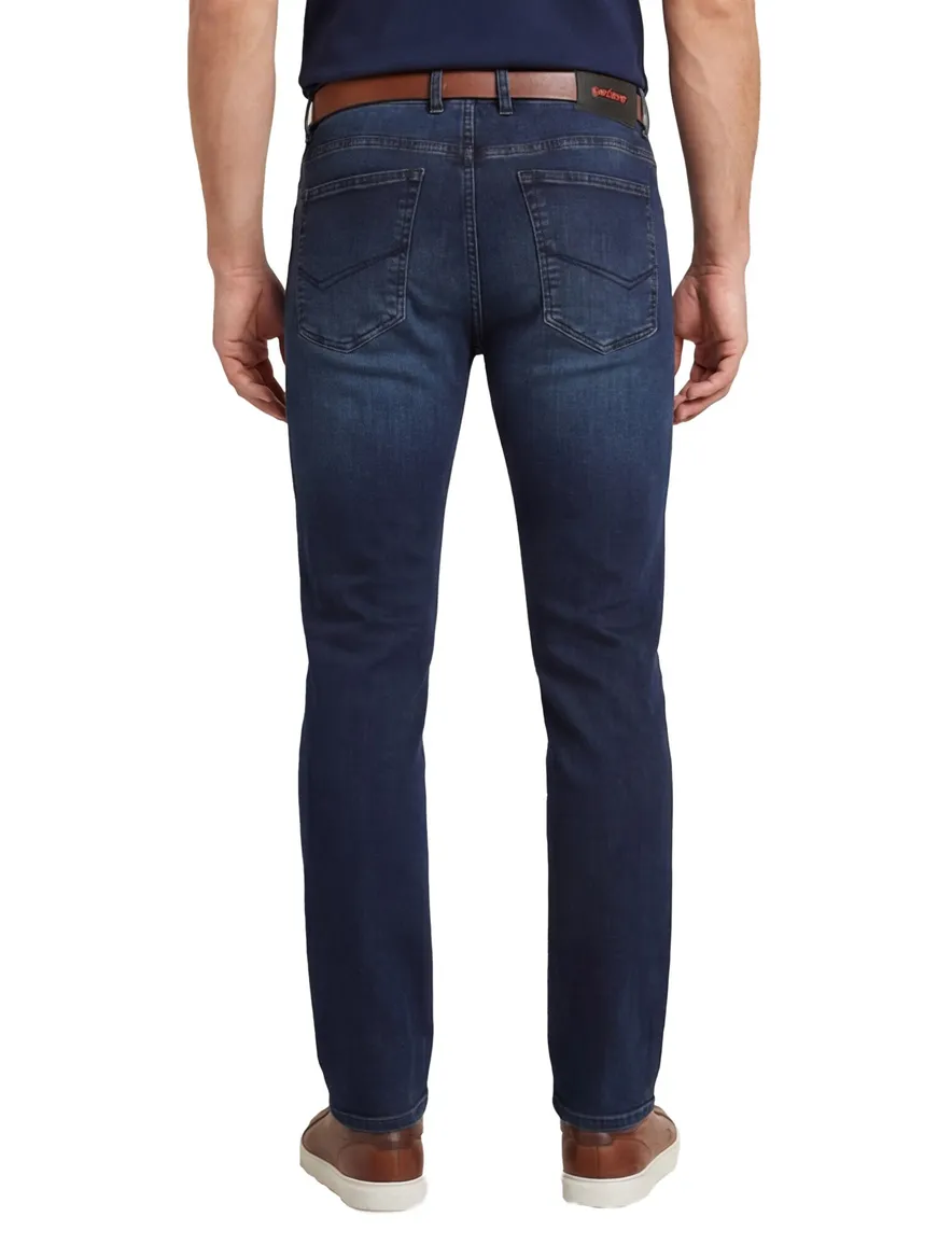 Gardeur modern fit jeans mid rise blauw