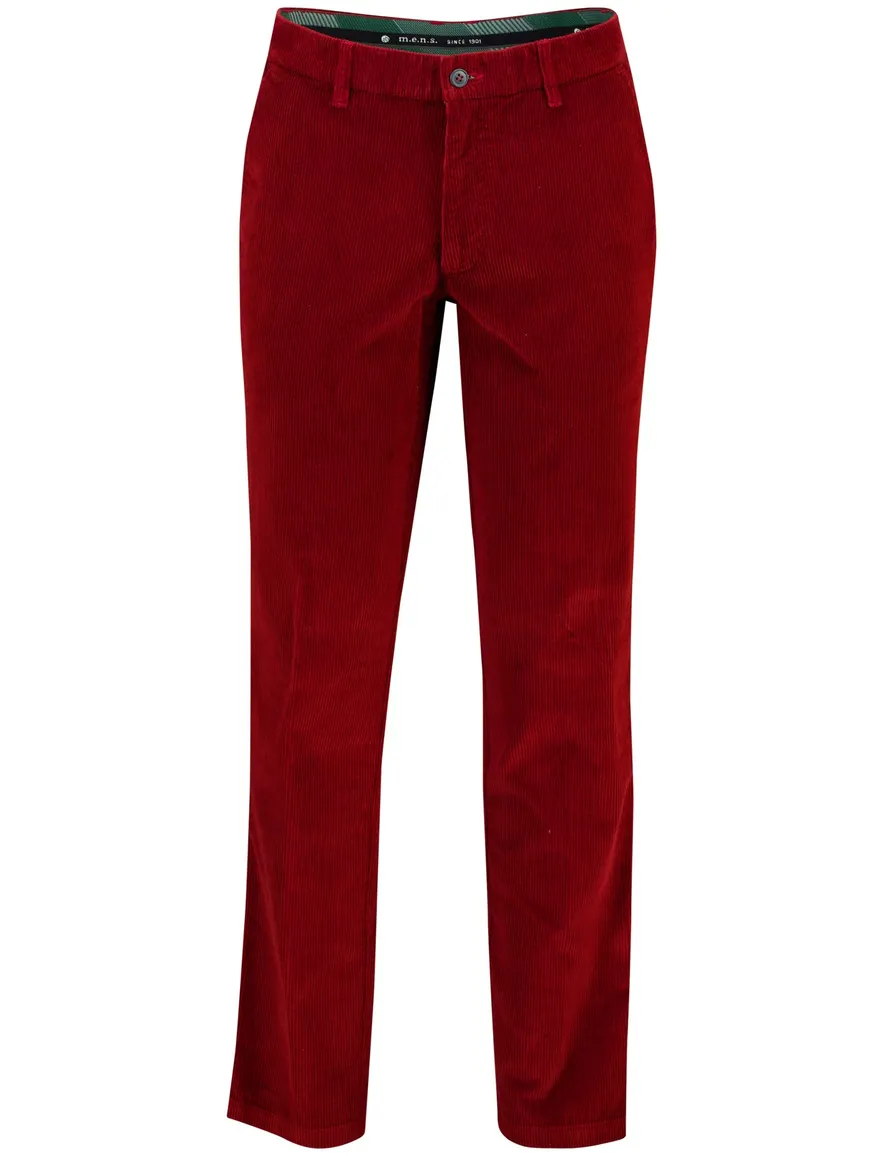 M.E.N.S. Madison chino rood met rib