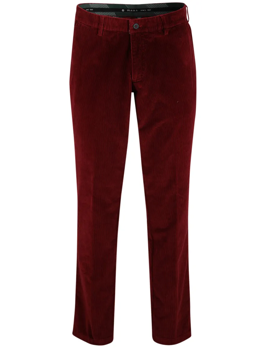 M.E.N.S. katoenen broek bordeaux