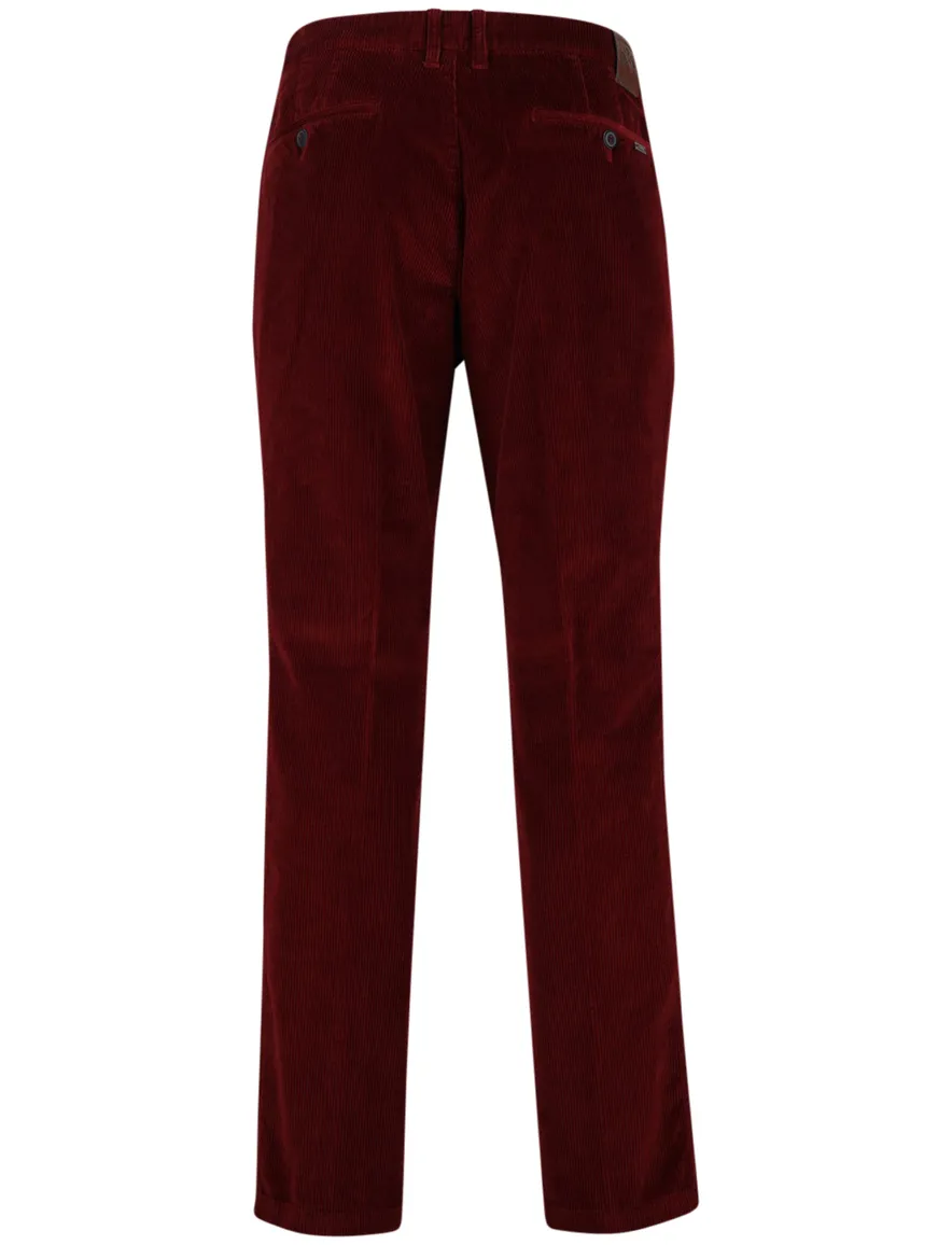 M.E.N.S. katoenen broek bordeaux