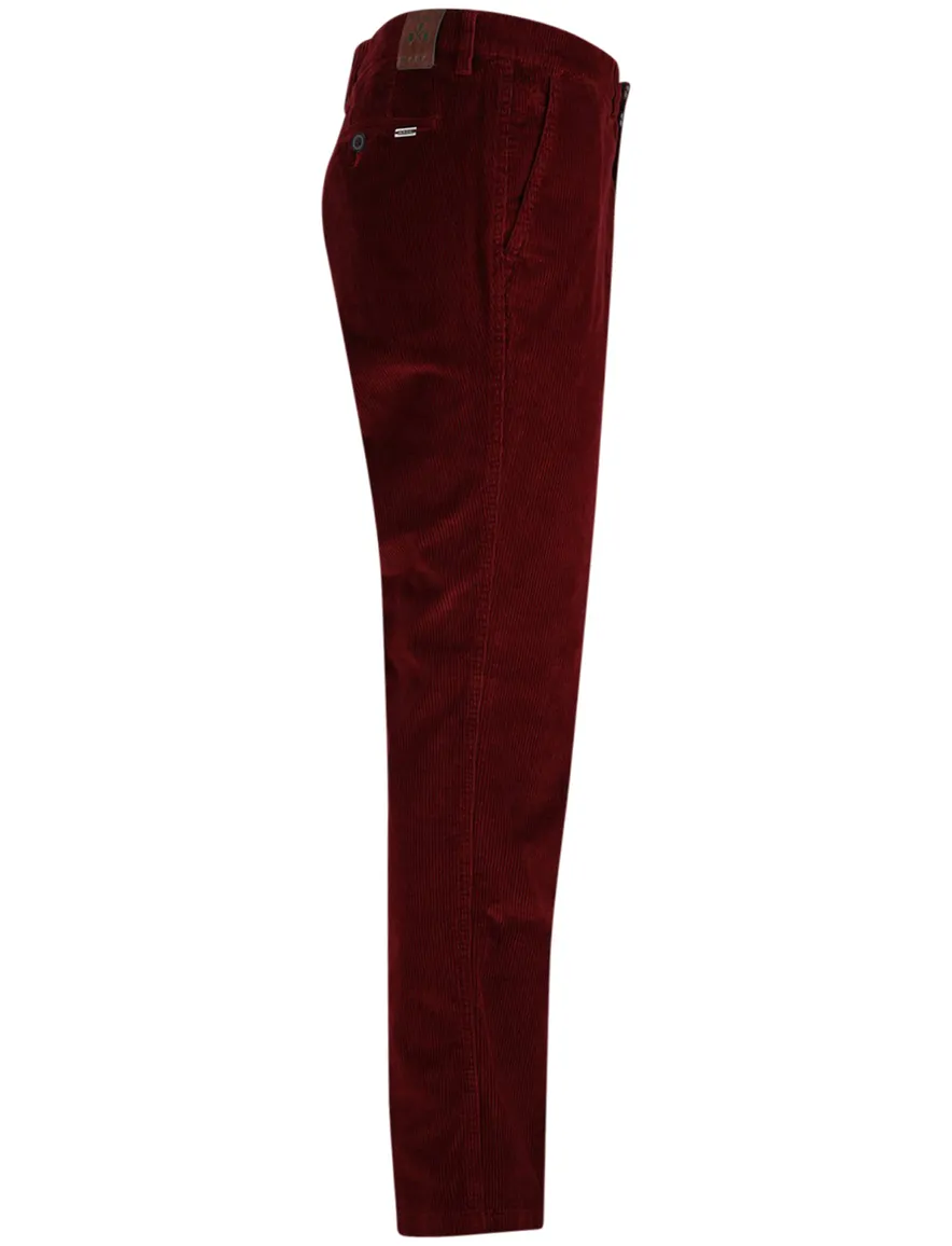 M.E.N.S. katoenen broek bordeaux
