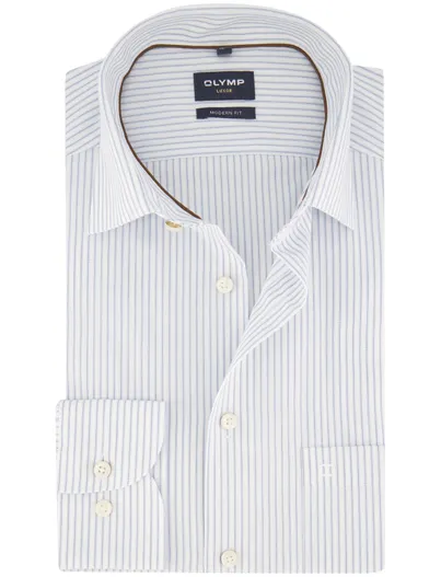 Olymp Overhemd Olymp lichtblauw Shirt dress ml 5
