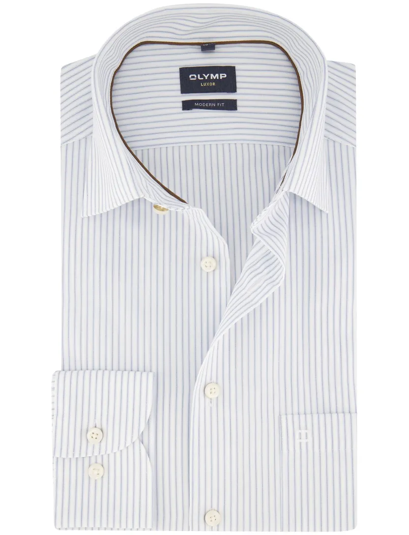 Overhemd Olymp lichtblauw Shirt dress ml 5
