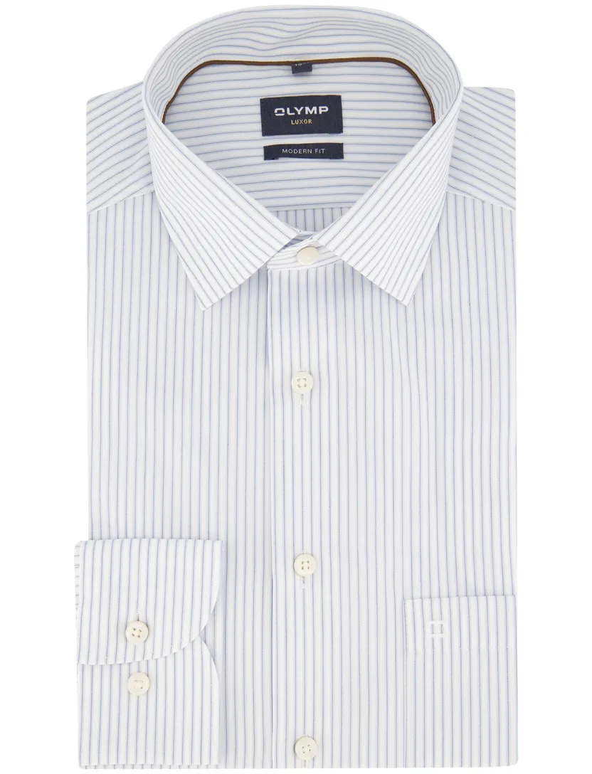 Overhemd Olymp lichtblauw Shirt dress ml 5