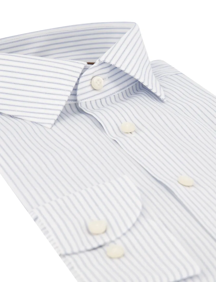 Overhemd Olymp lichtblauw Shirt dress ml 5