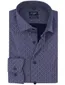 Olymp Luxor Modern fit Overhemd blauw katoen geprint