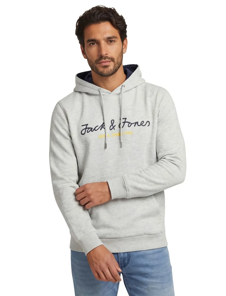 Jack & Jones hoodie grijs