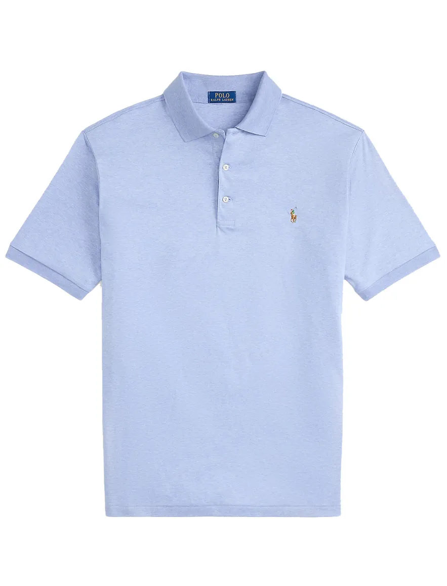 Polo Ralph Lauren Big & Tall polo lichtblauw