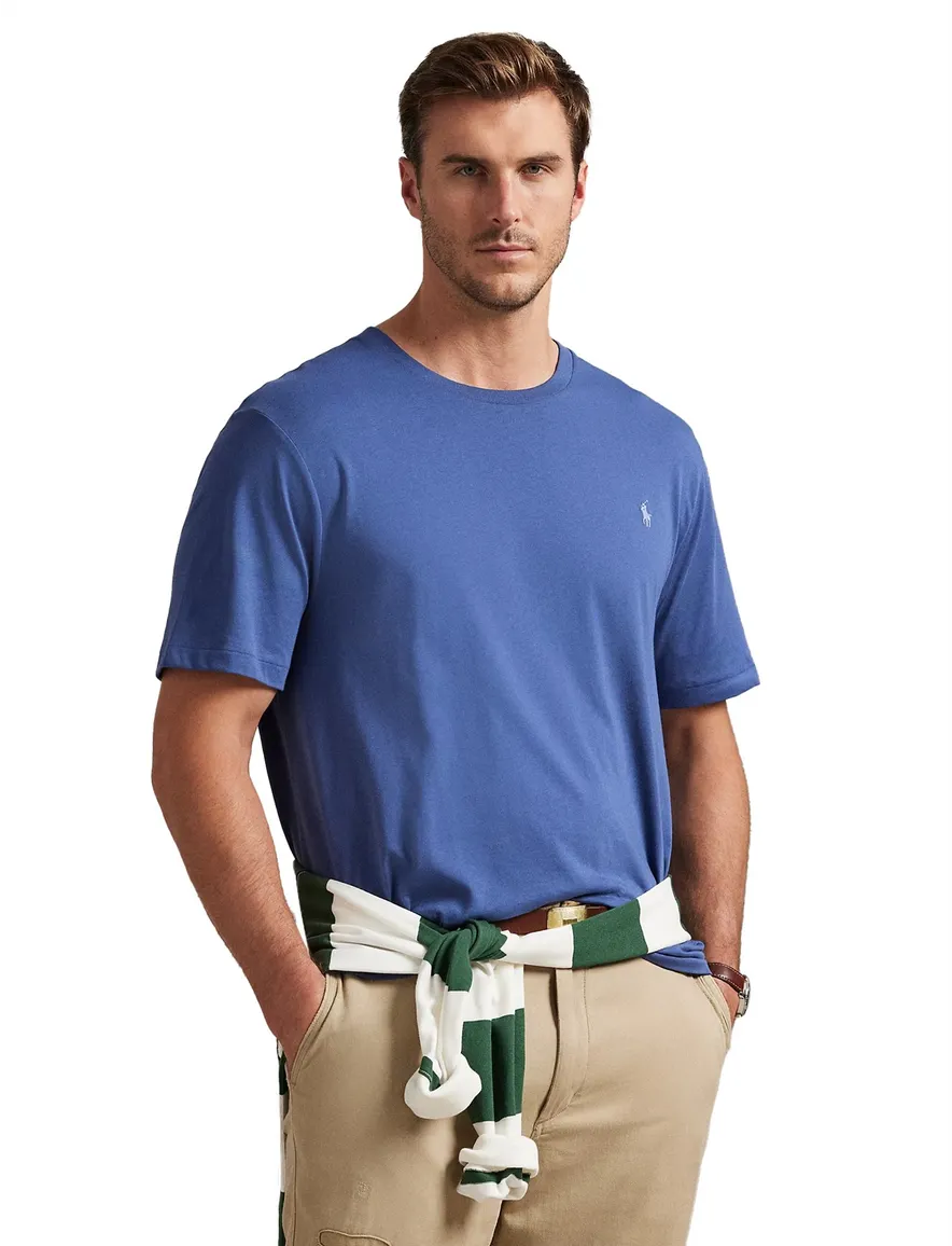 Polo Ralph Lauren T-shirt blauw big en tall katoen