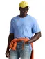Polo Ralph Lauren t-shirt big en tall lichtblauw korte mouw