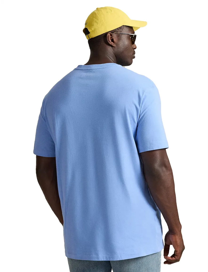 Polo Ralph Lauren T-shirt lichtblauw big en tall