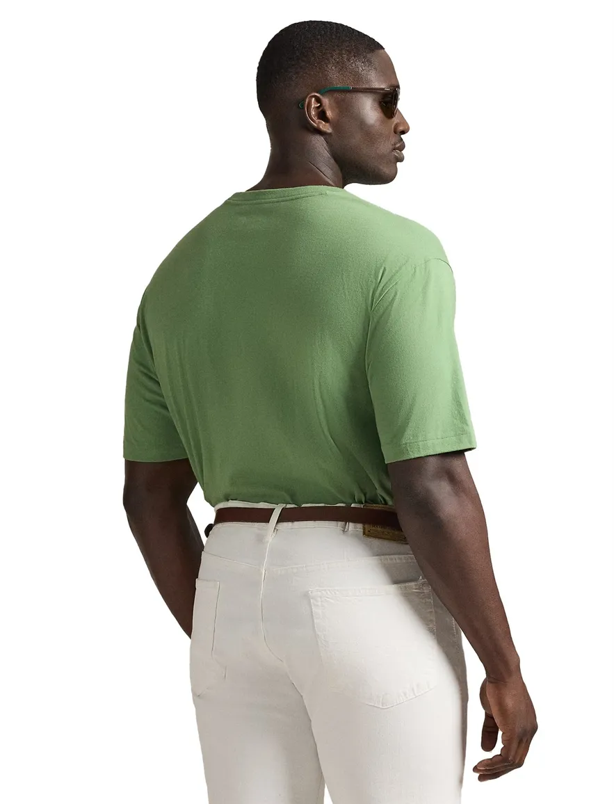Polo Ralph Lauren t-shirt big en tall groen katoen