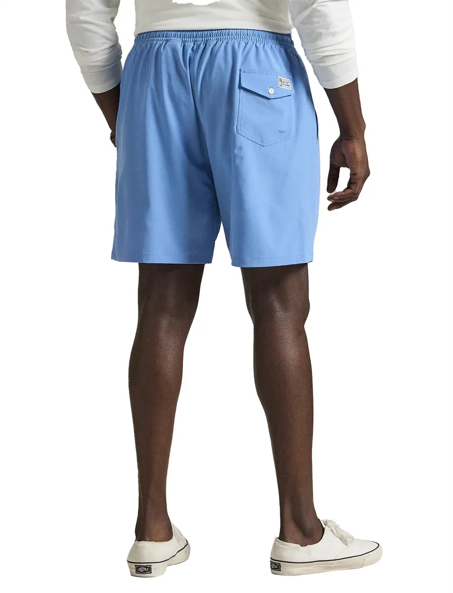 Polo Ralph Lauren zwembroek blauw en wit 100% polyester