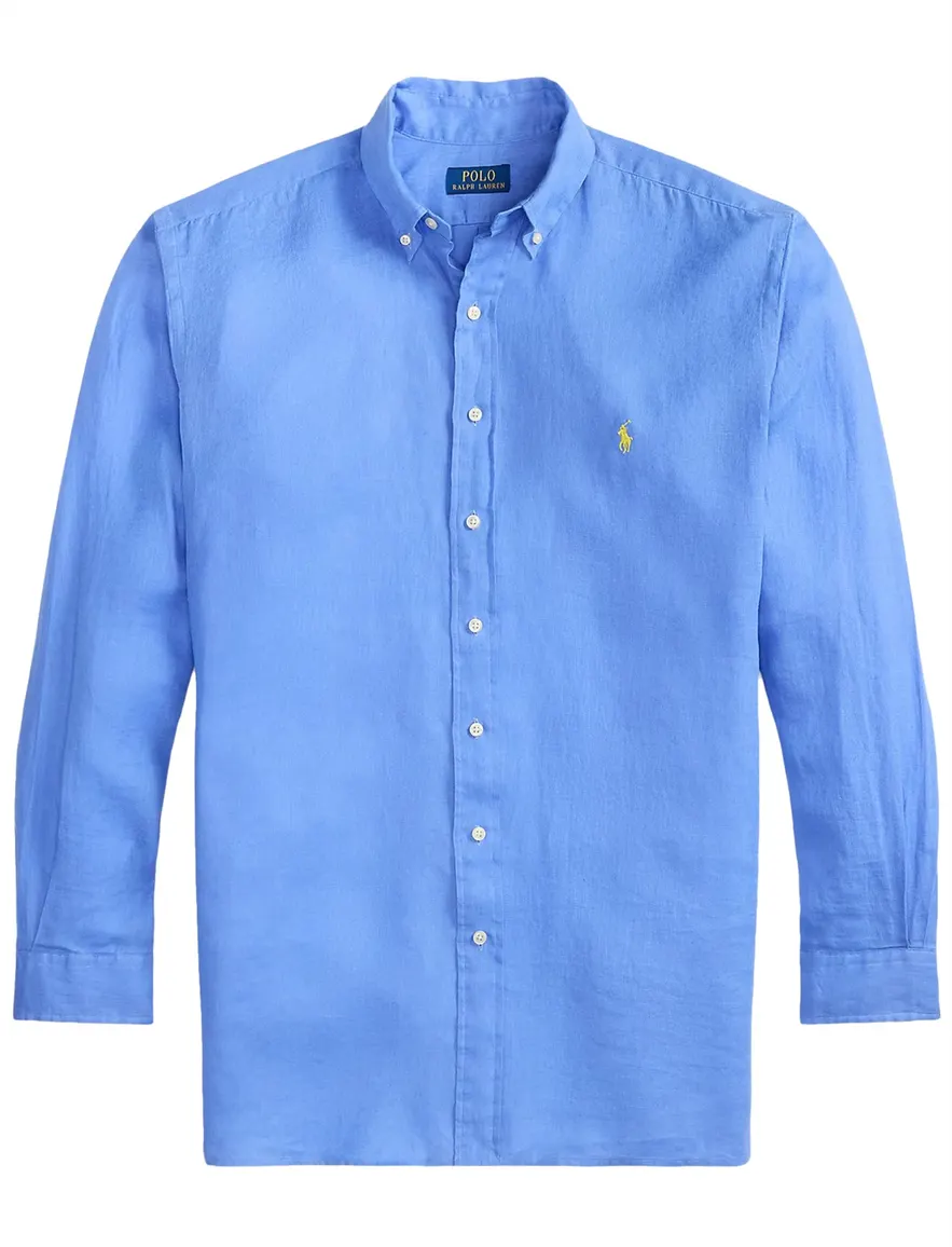 Polo Ralph Lauren overhemd blauw big en tall