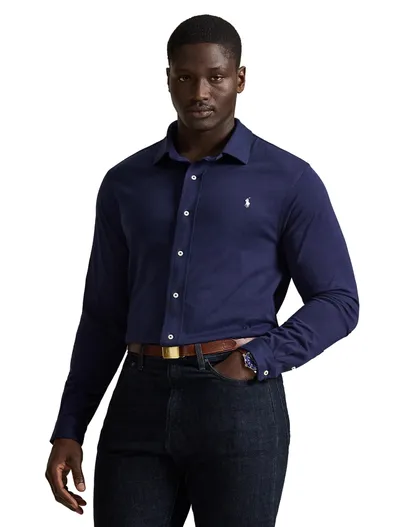 Polo Ralph Lauren Polo Ralph Lauren Big en Tall overhemd donkerblauw