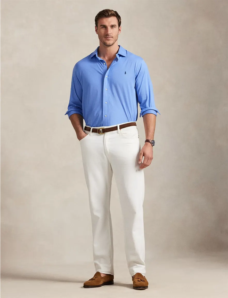 Polo Ralph Lauren overhemd blauw big en tall