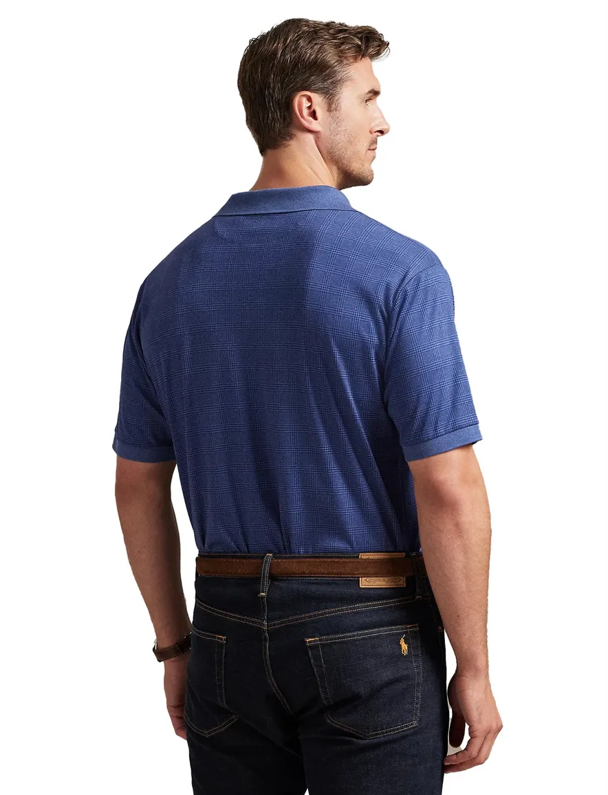 Polo Ralph Lauren polo Big & Tall blauw geprint