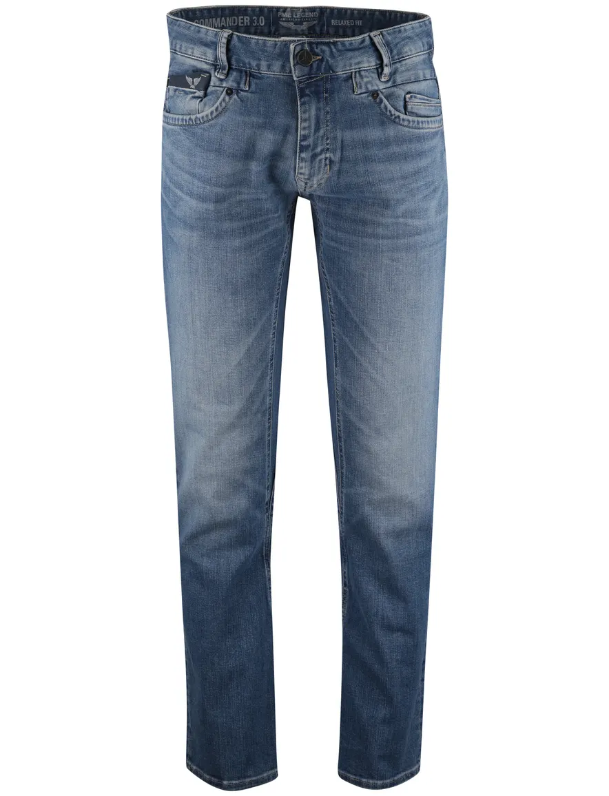 PME Legend Commander 3.0 blauwe jeans