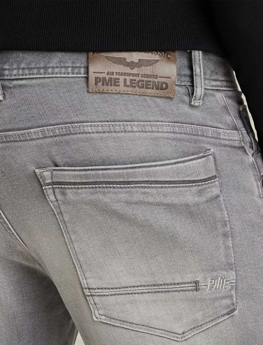 PME Legend Skyrak Regular Fit jeans grijs
