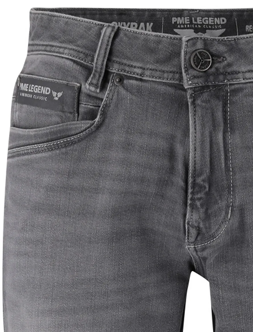 PME Legend Skyrak Regular Fit jeans grijs