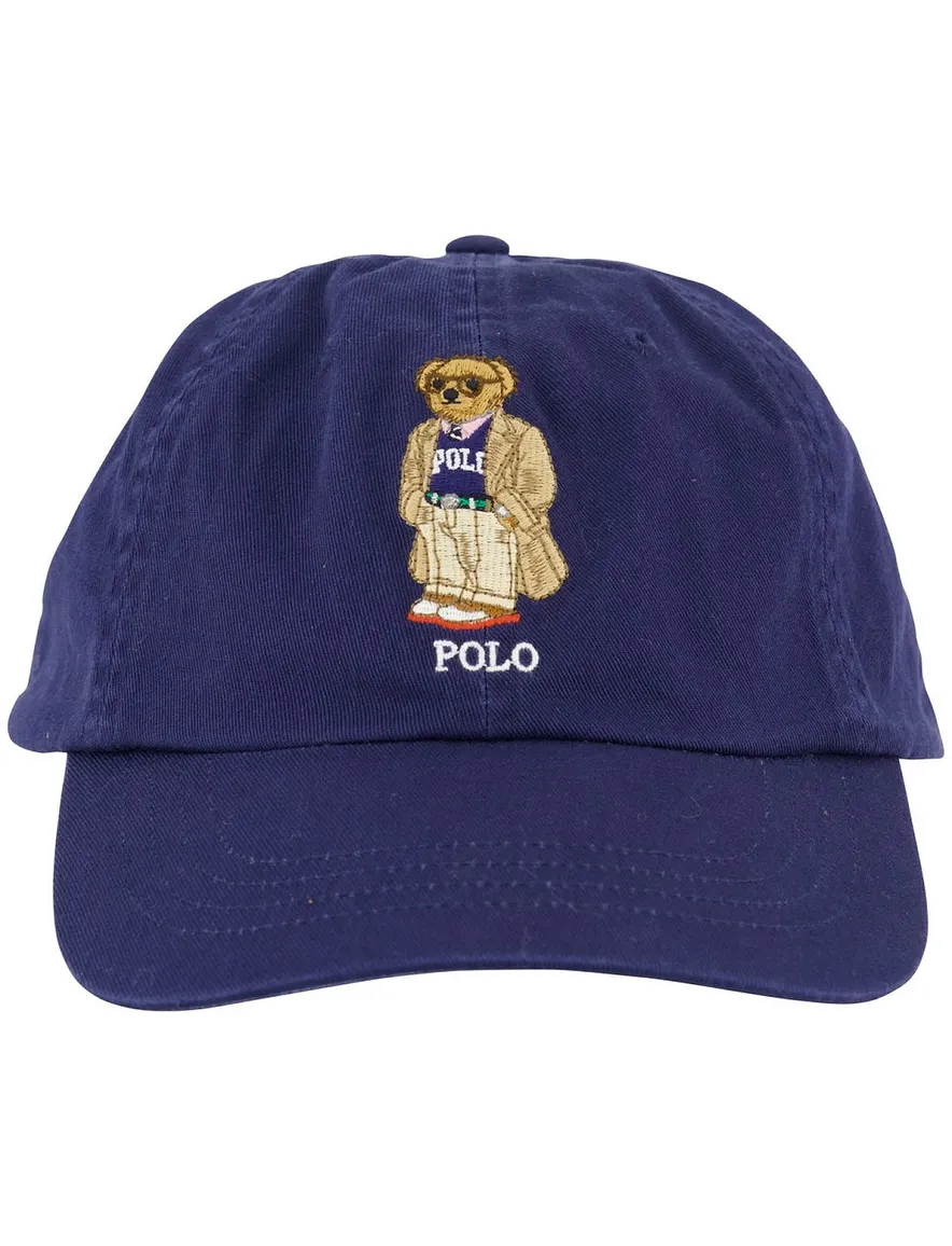 Polo Ralph Lauren Bear pet donkerblauw