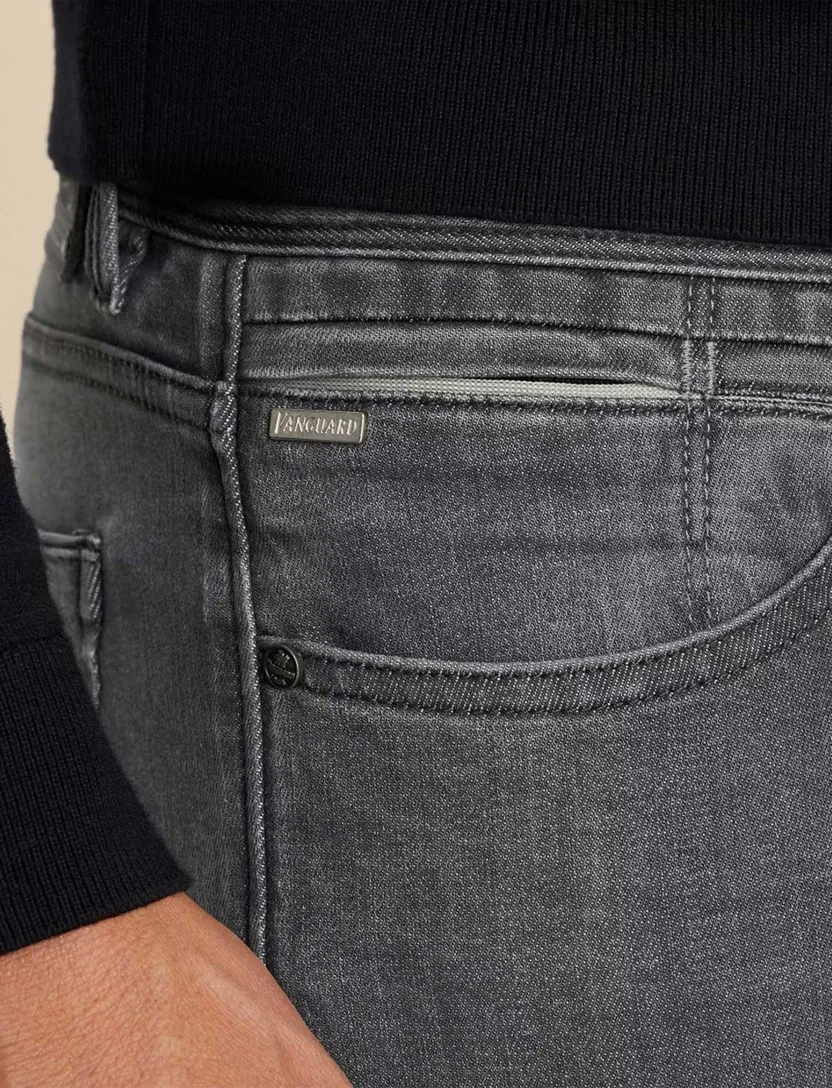 Jeans grijs Vanguard normale fit denim