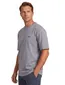 BOSS T-shirt grijs ronde hals wijde fit