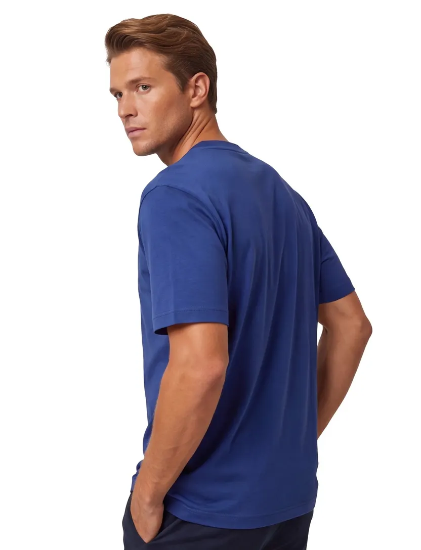 BOSS Green Tee t-shirt donkerblauw