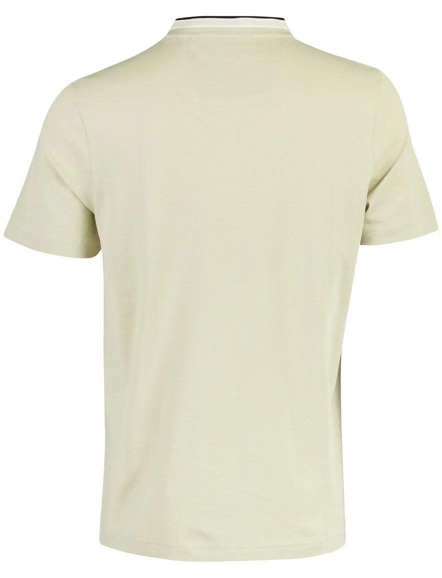 BOSS Green T shirt beige ronde hals