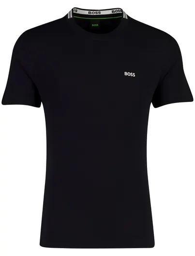 Hugo Boss T-shirt BOSS Green zwart wijde fit