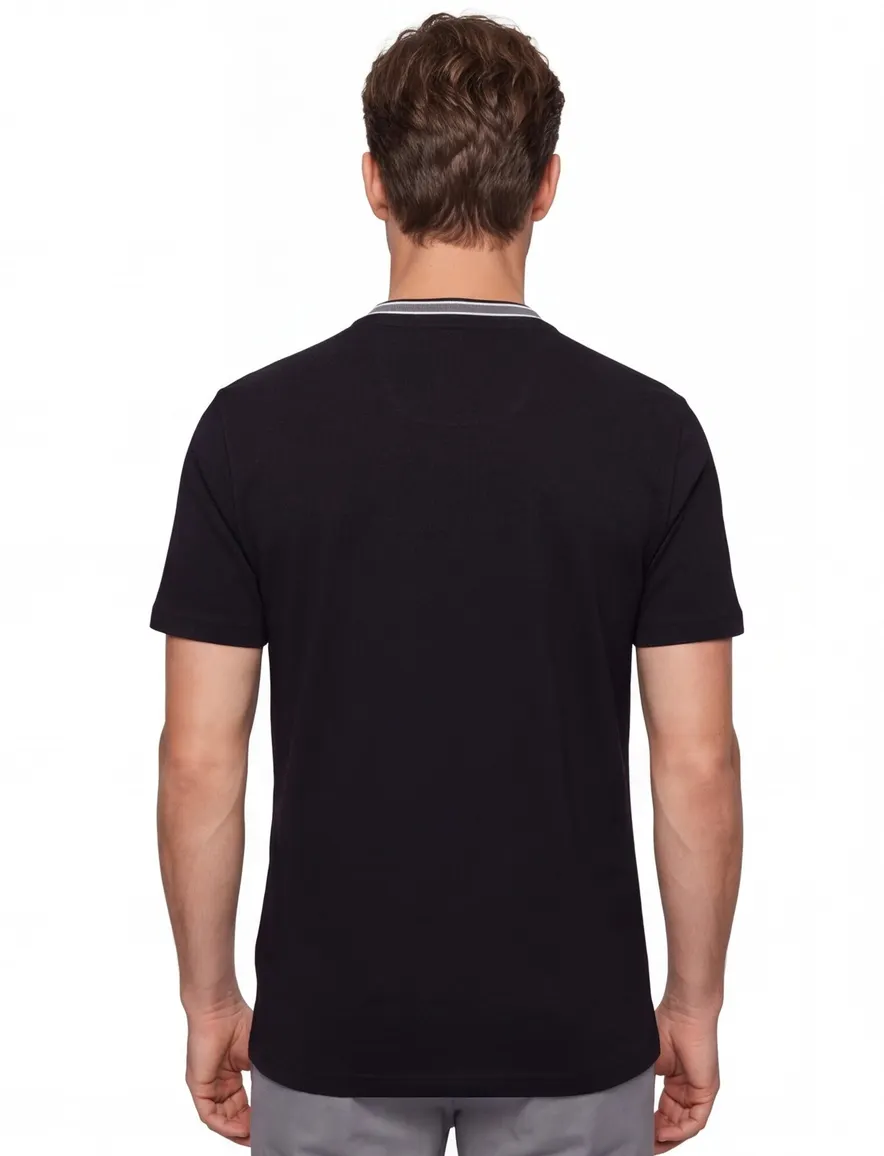 T-shirts BOSS donkerblauw