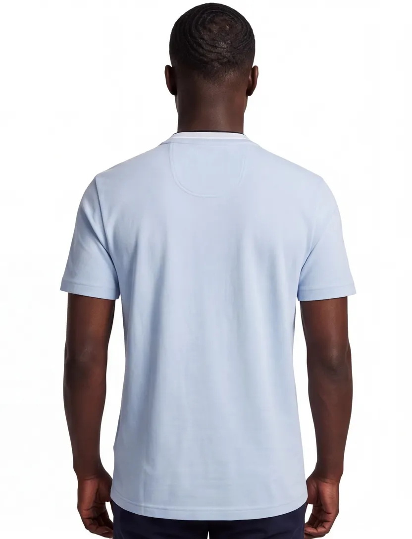 T-shirt BOSS Green lichtblauw