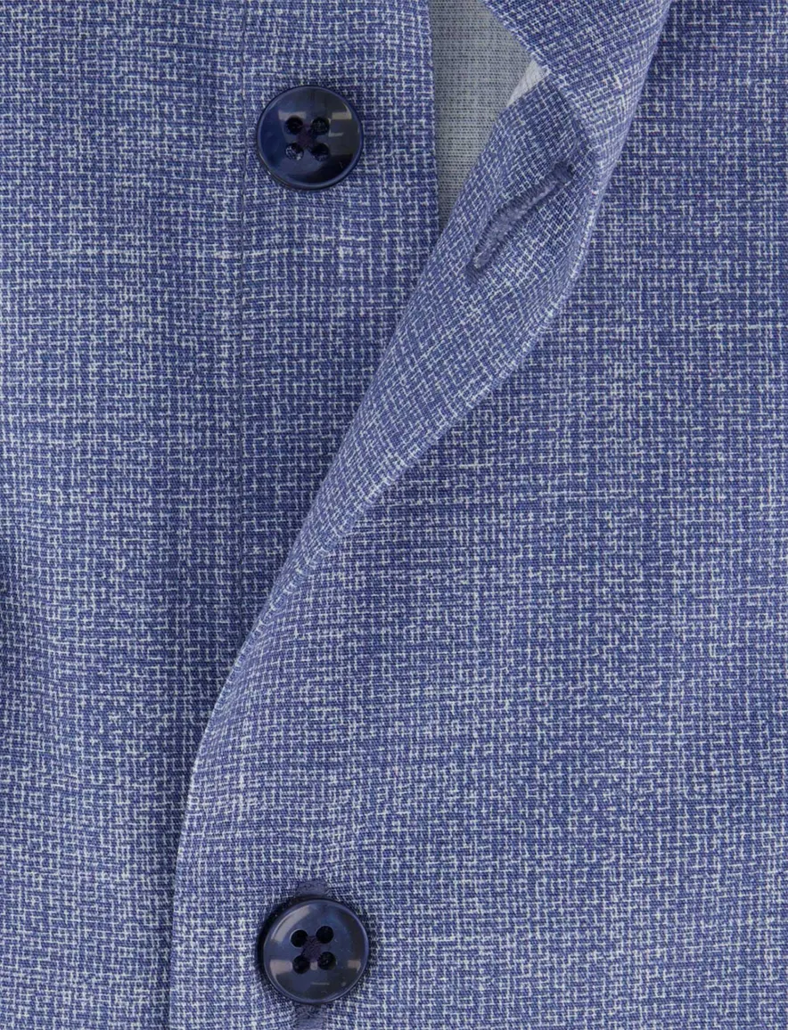 Ledûb overhemd ml 5 blauw