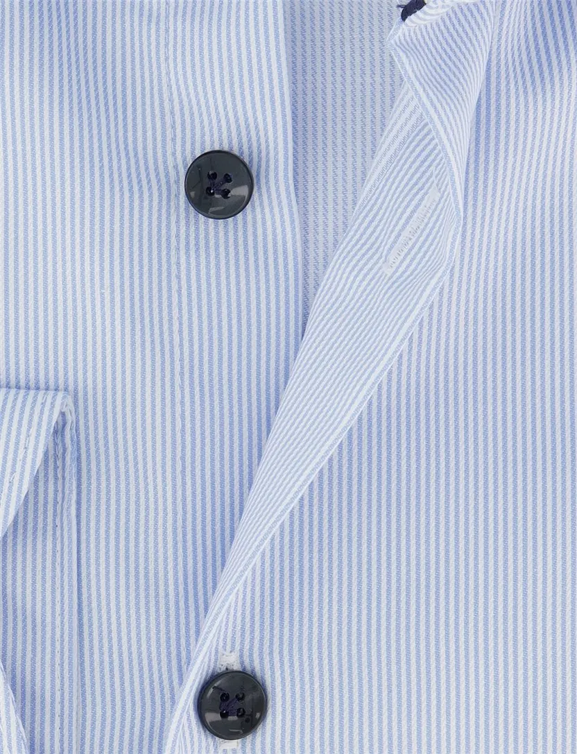 business overhemd John Miller Tailored Fit lichtblauw