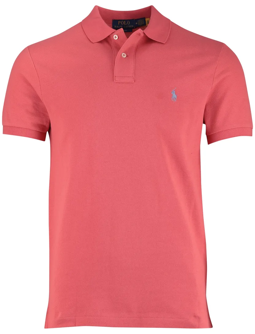 Polo Ralph Lauren poloshirt korte mouw effen roze