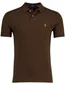 Polo Ralph Lauren poloshirt slim fit bruin pique