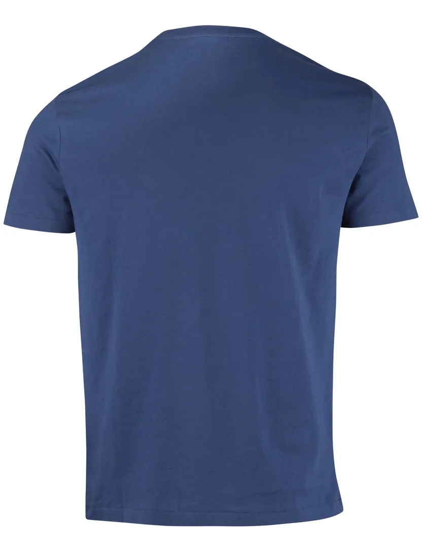 Polo Ralph Lauren normale fit t-shirt blauw effen