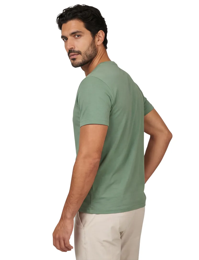 Polo Ralph Lauren normale fit t-shirt effen blauw